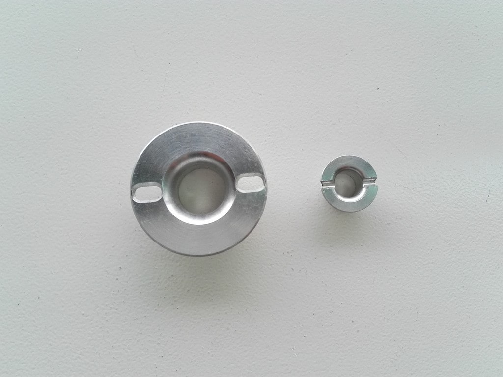 Aluminium components parts