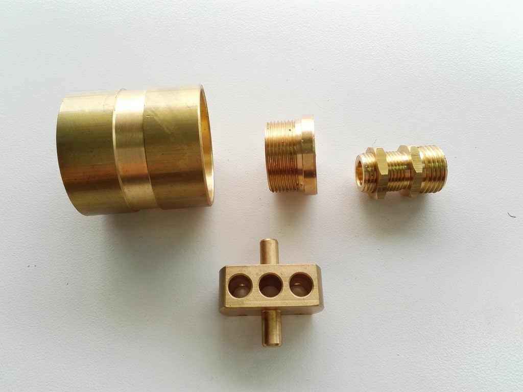 Brass components and parts