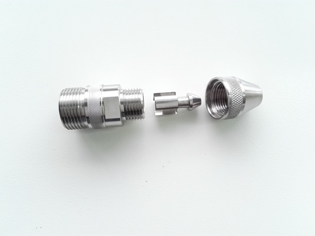 Inox components and parts